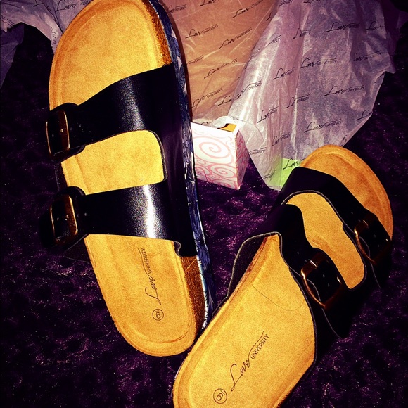 New in the box Love University platform sandals 9 - Picture 6 of 6